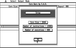 Core Wars atari screenshot